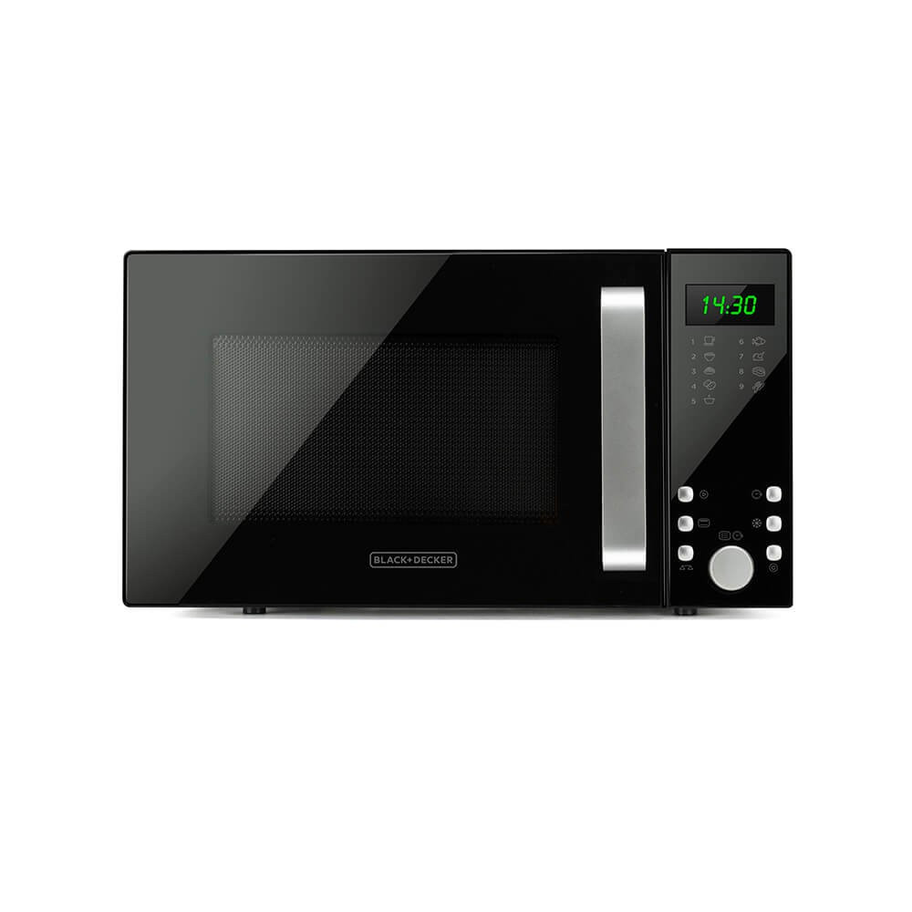 BLACK+DECKER Mikrobølgeovn Digital 23L 900W Svart
