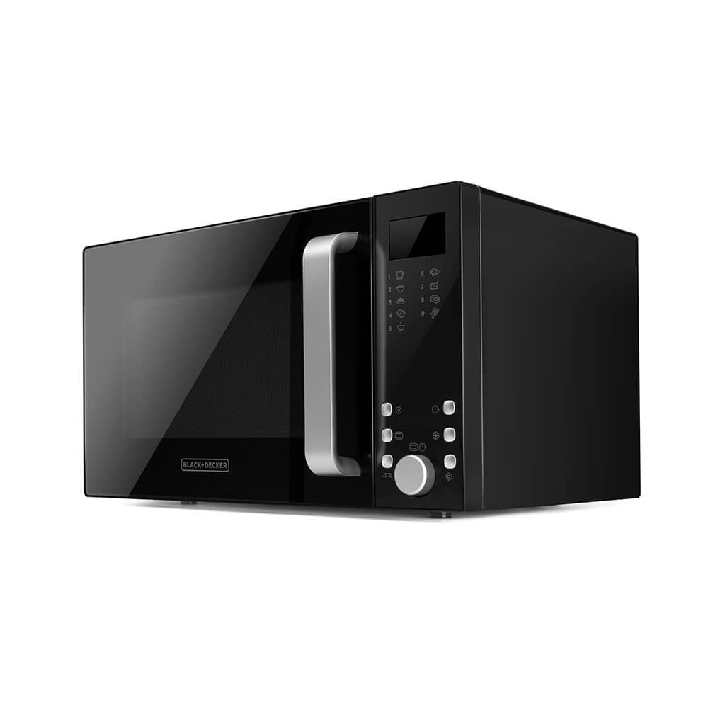 BLACK+DECKER Mikrobølgeovn Digital 23L 900W Svart