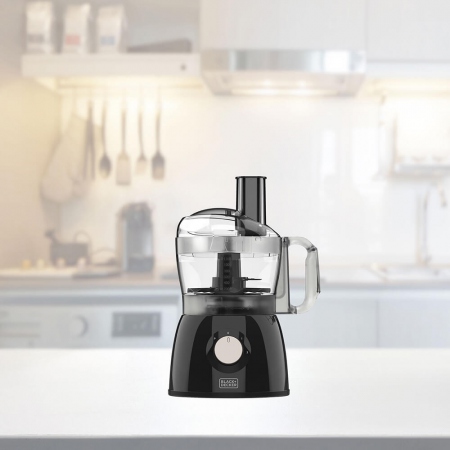 BLACK+DECKER Food Processor 600W Black