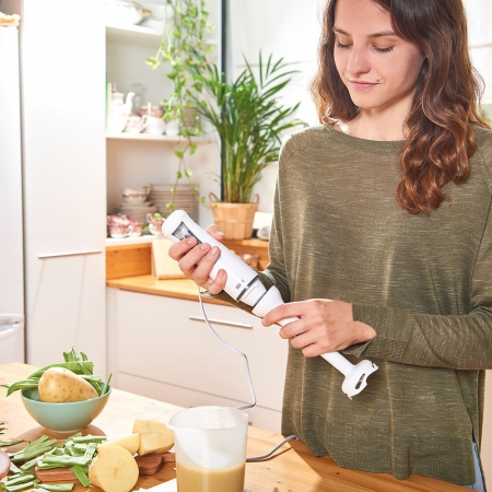 BLACK+DECKER Hand Blender 500W White