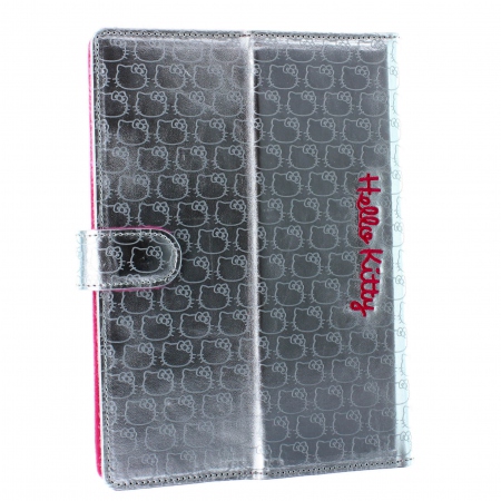 HELLO KITTY Tablet Etui Sølv 7-8&quot; Universal