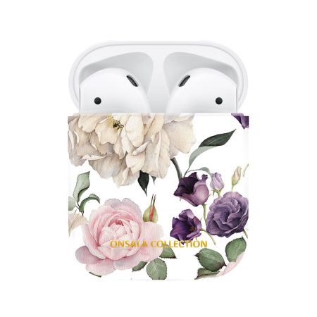 ONSALA COLLECTION Airpods Etui 1st and 2nd Generation Rose Garden