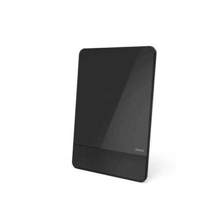 HAMA Indoor Antenna 45 DVB-T/DVB-T2 Flat Active Black