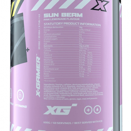 X-GAMER X-Tubz Sun Beam 60porsjoner - 600g