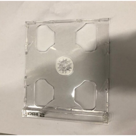 Smart Tray För 2 CD Svart