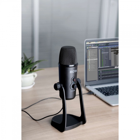 BOYA Mikrofon Gaming BY-PM700 Kondensator USB Micro