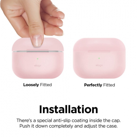 ELAGO Etui for Airpod Pro Silikon Rosa