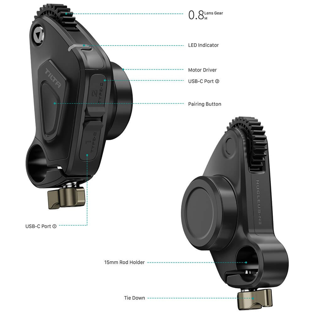 TILTA Nucleus Nano II Wireless Lens Control System