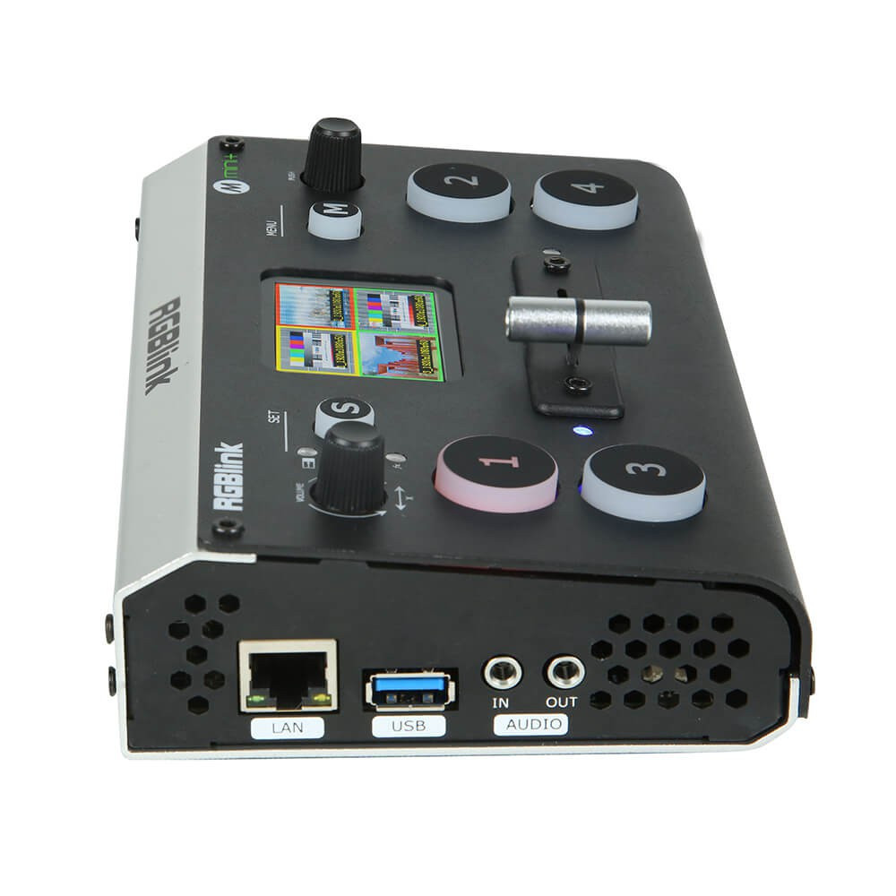 RGB Link Mini+ 4ch HDMI mixer w/ HDMI, USB3, and RJ45