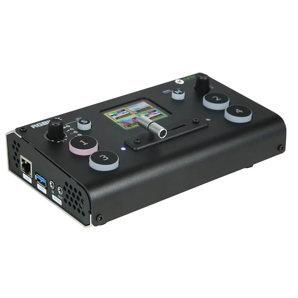 RGB Link Mini+ 4ch HDMI mixer w/ HDMI, USB3, and RJ45