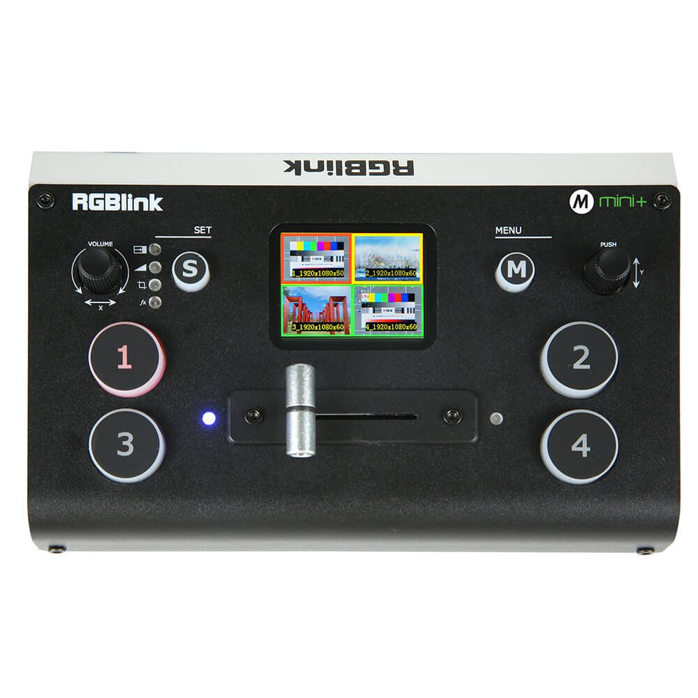 RGB Link Mini+ 4ch HDMI mixer w/ HDMI, USB3, and RJ45