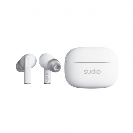 SUDIO Headphone A1 Pro True Wireless ANC White