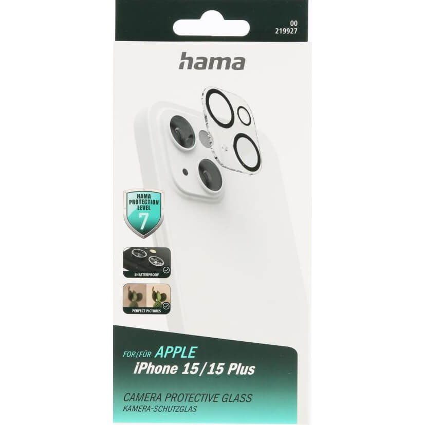 BildeHAMA Camera Protective Glass iPhone 15/15 Plus