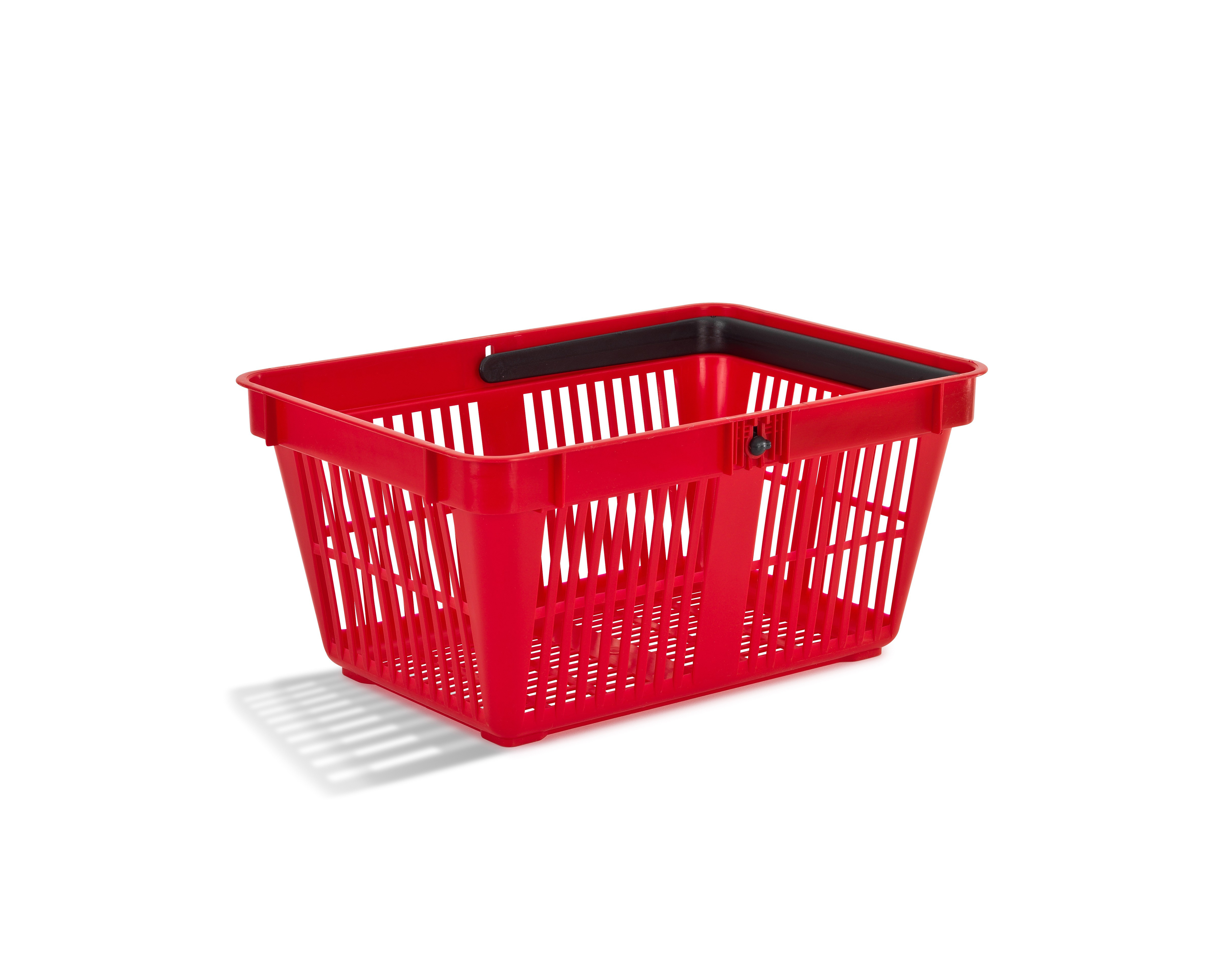 BildeNordiska Plast Handlekurv 20 liter rd