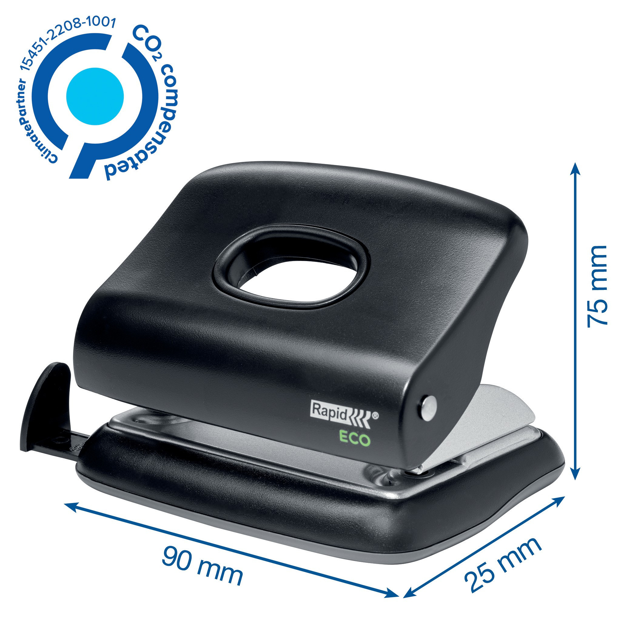 Rapid Hullemaskin Eco 2 hull/20 ark sort