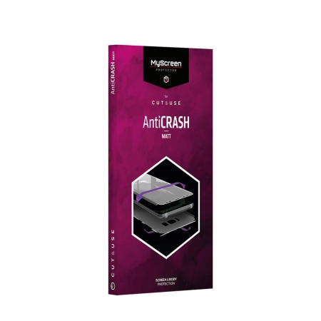 MYSCREEN antiCRASCH Mat Protective Film 4.0&quot; Wet inst