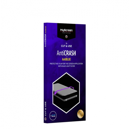 MYSCREEN antiCRASCH Anti BLUE Protective Film 16&quot; Wet inst