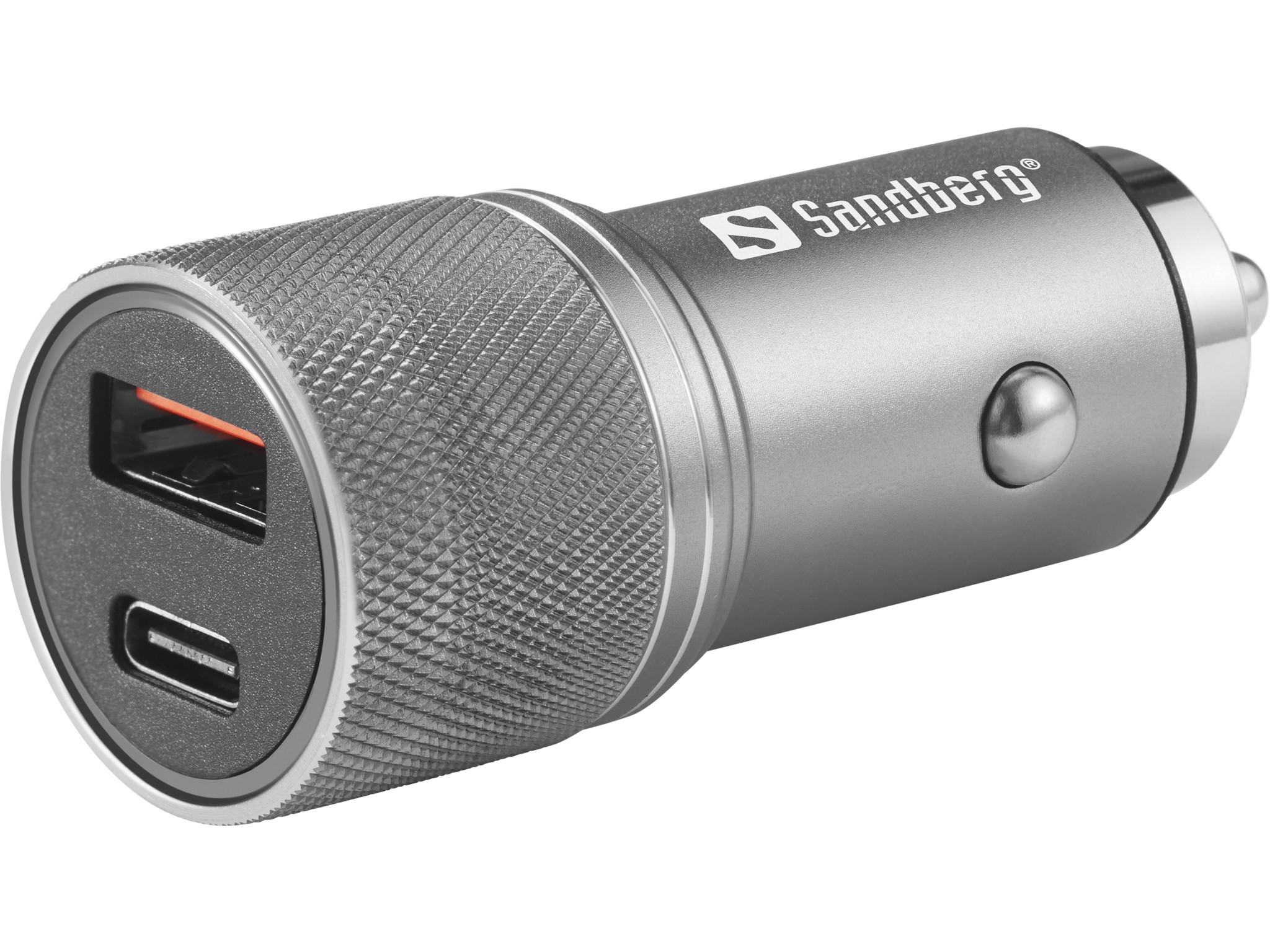 BildeSandberg Car Charger 1xQC3.0+1xUSBC 48W