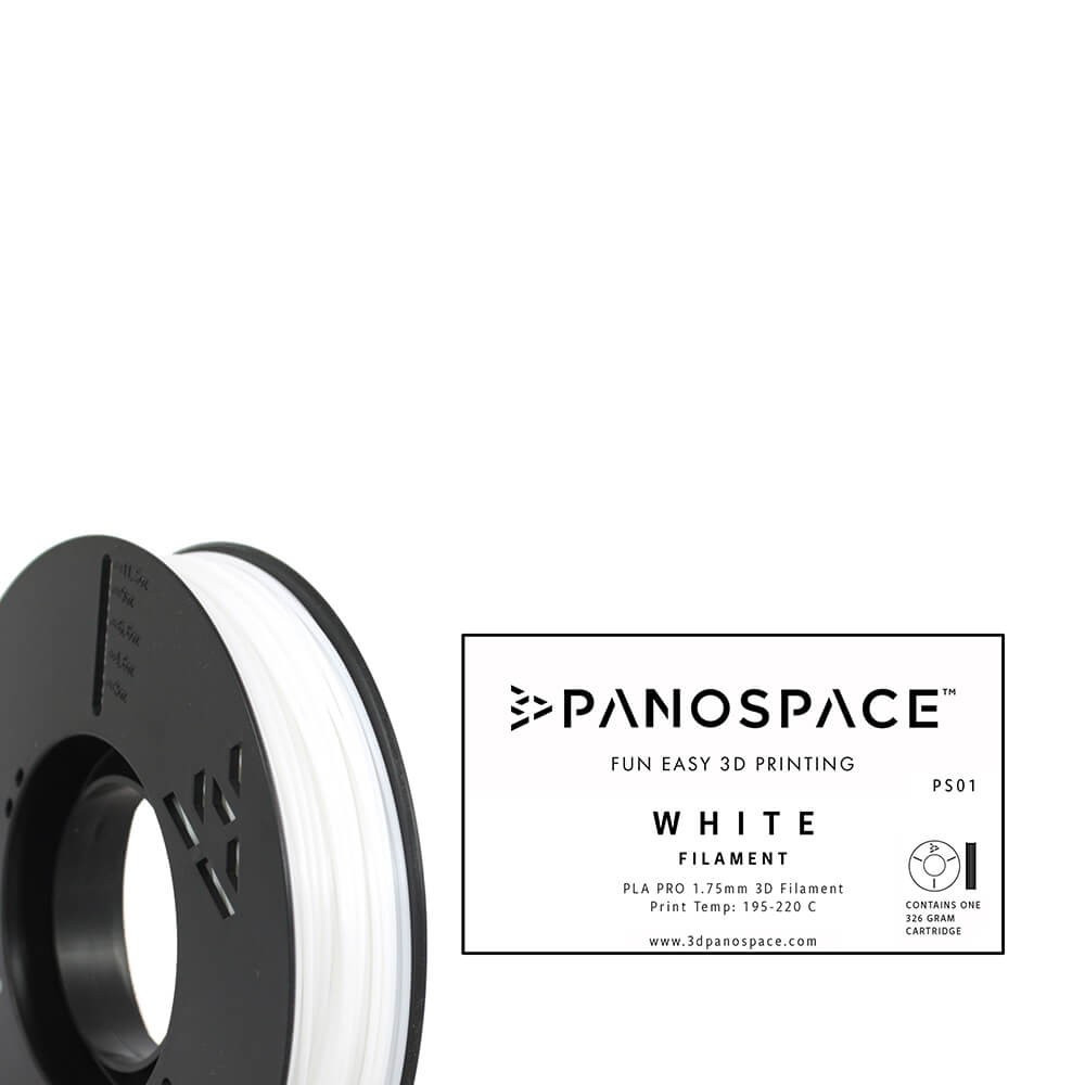 BildePANOSPACE Filament White PLA 1.75mm 1000g