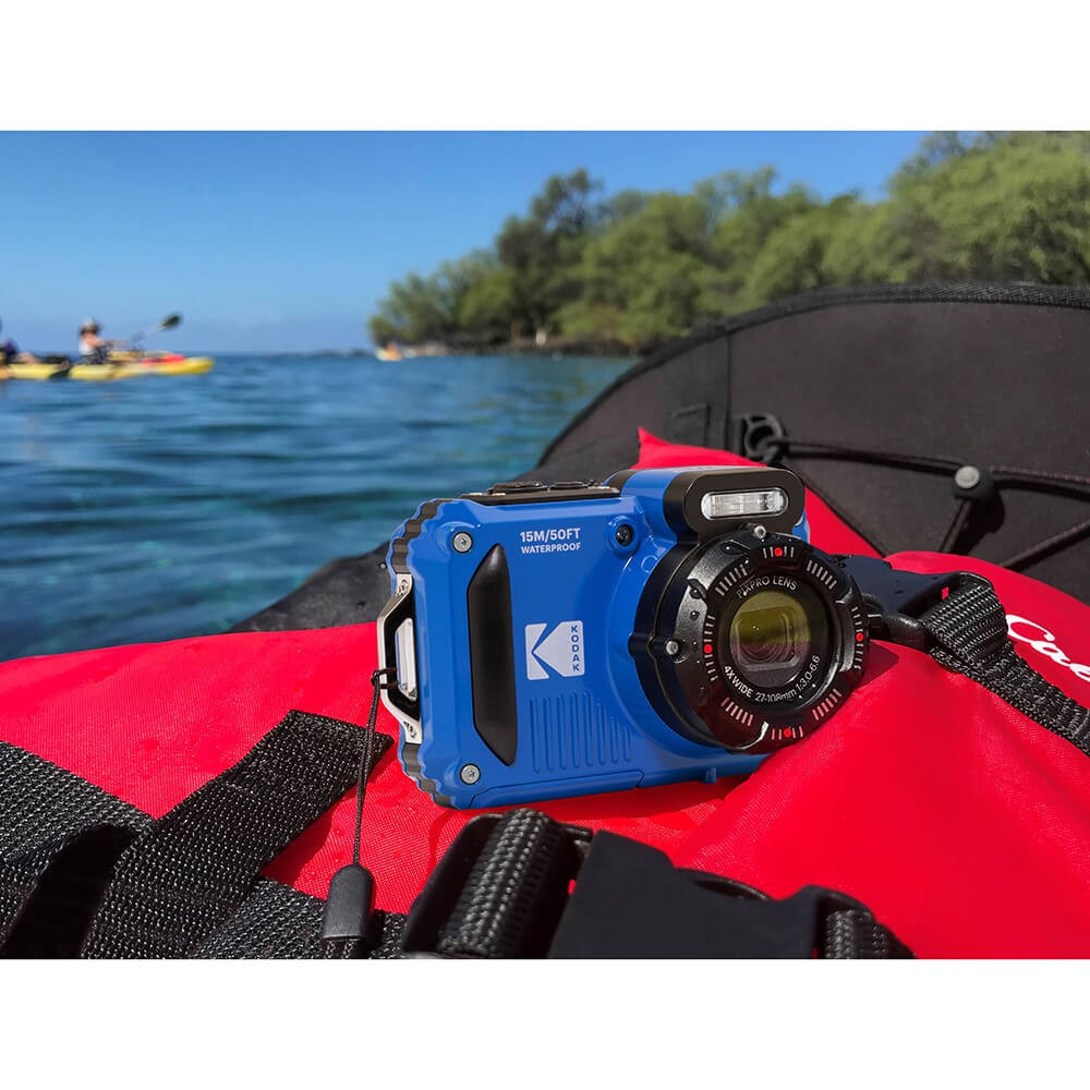 KODAK Digital Camera Pixpro WPZ2 4x WP 16MP Wifi Blue