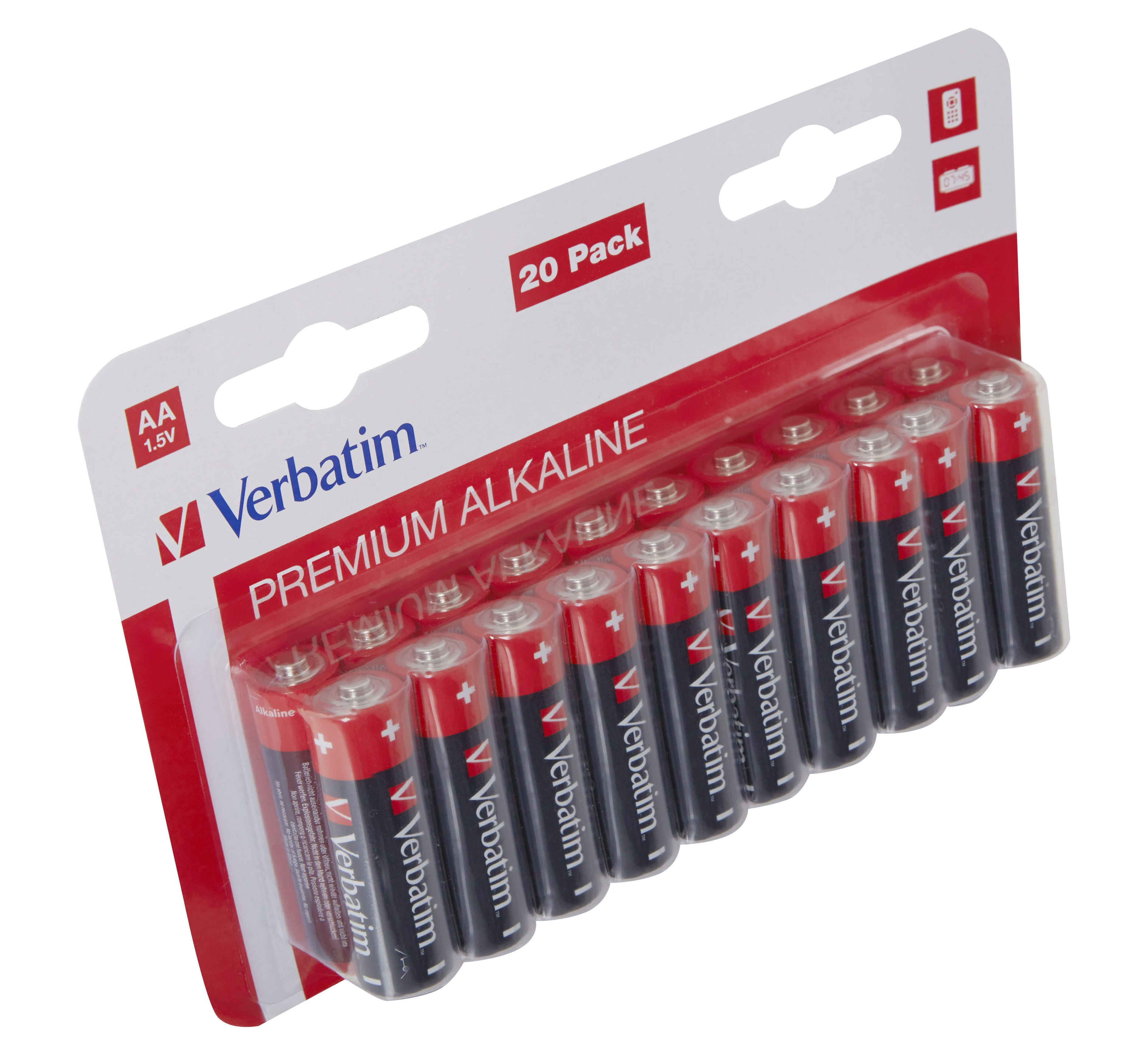 Verbatim Alkaline AA/LR6 (20-Pack)