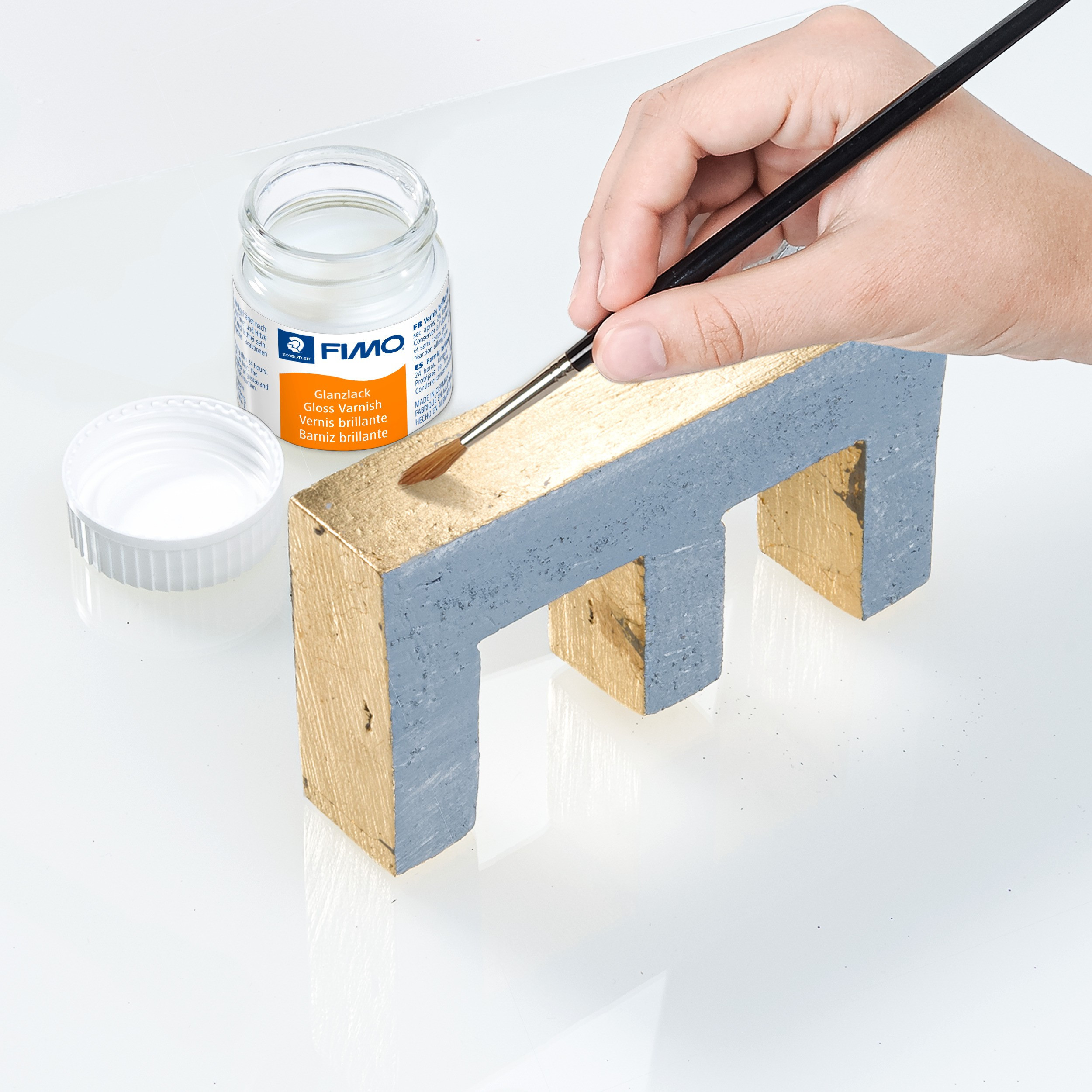 Lim til Leaf Metall t/FIMO 35ml