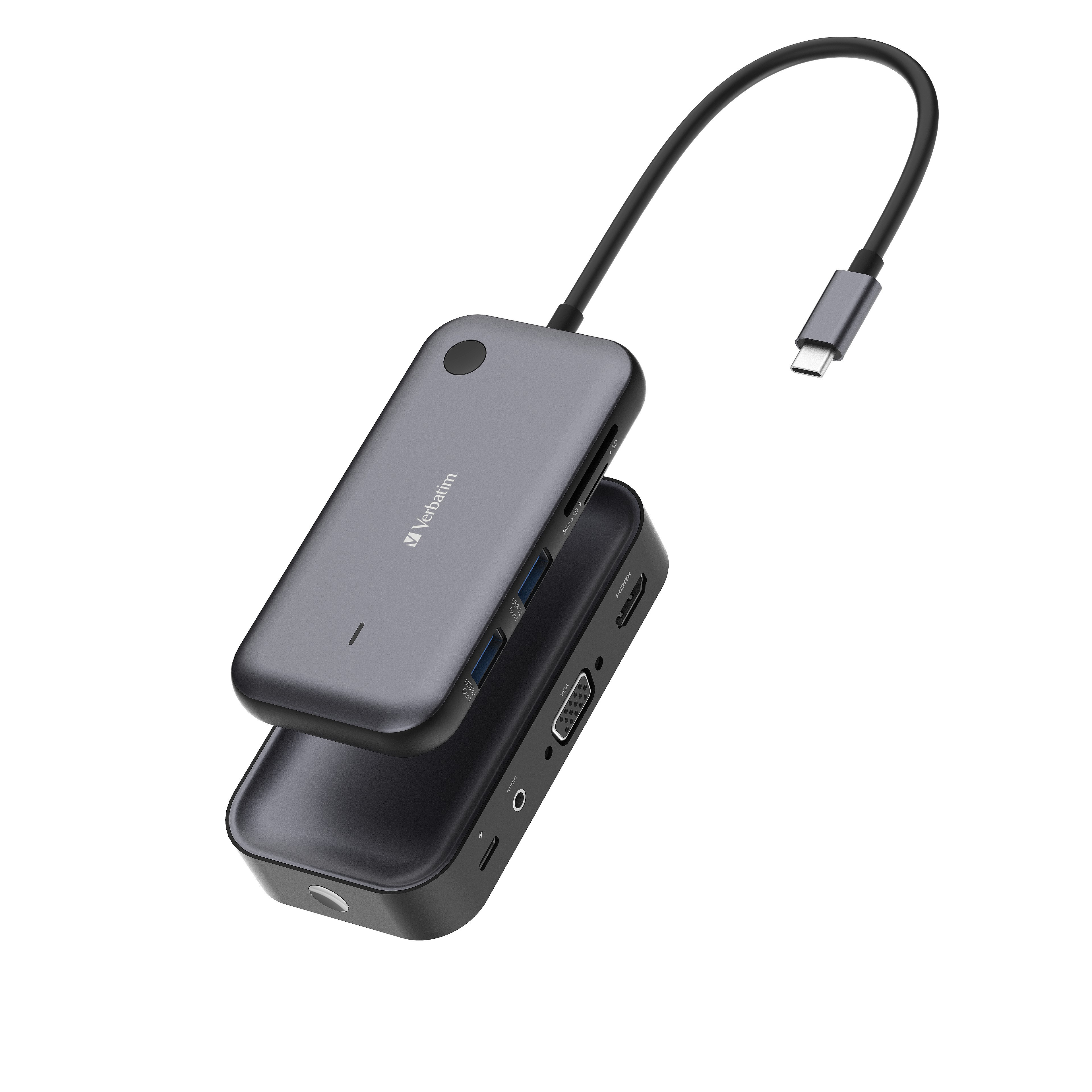 Share My Screen USB-C Wireless Display Adapter 1080P w/Hub