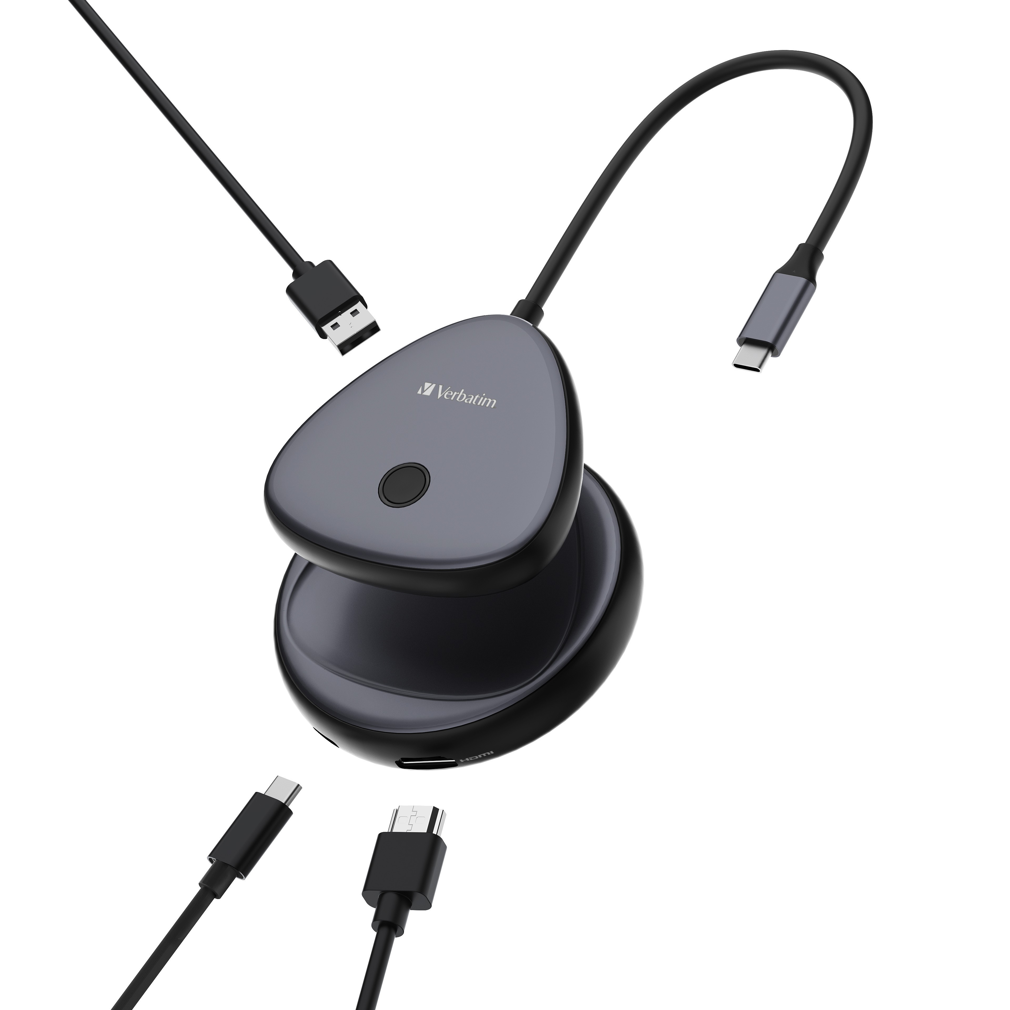 Share My Screen USB-C Wireless Display Adapter 4K w/Hub