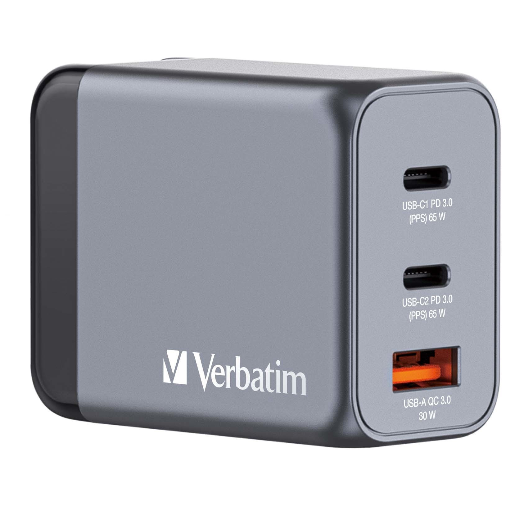 BildeGNC-65 GaN Charger 3 Port 65W USB-A/USB-C