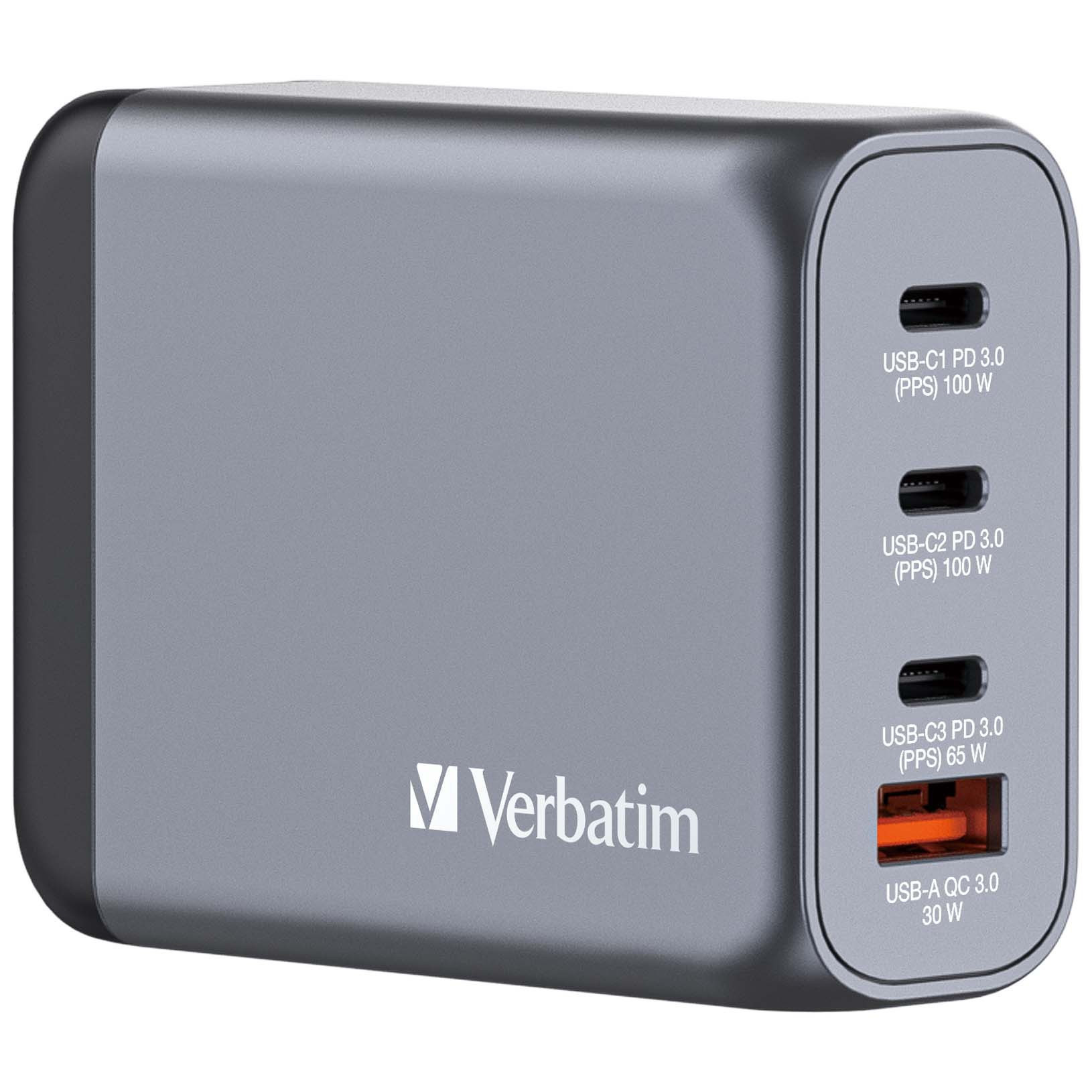 BildeGNC-100 GaN Charger 4 Port 100W USB-A/USB-C