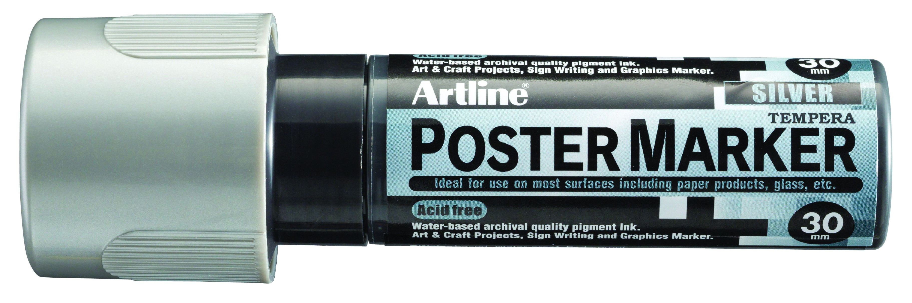 BildeArtline EPP-30 PosterMarker 30mm merkepenn Slv