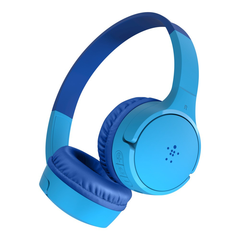 BildeSOUNDFORM Mini Wireless On-Ear Headphones for Kids Blue