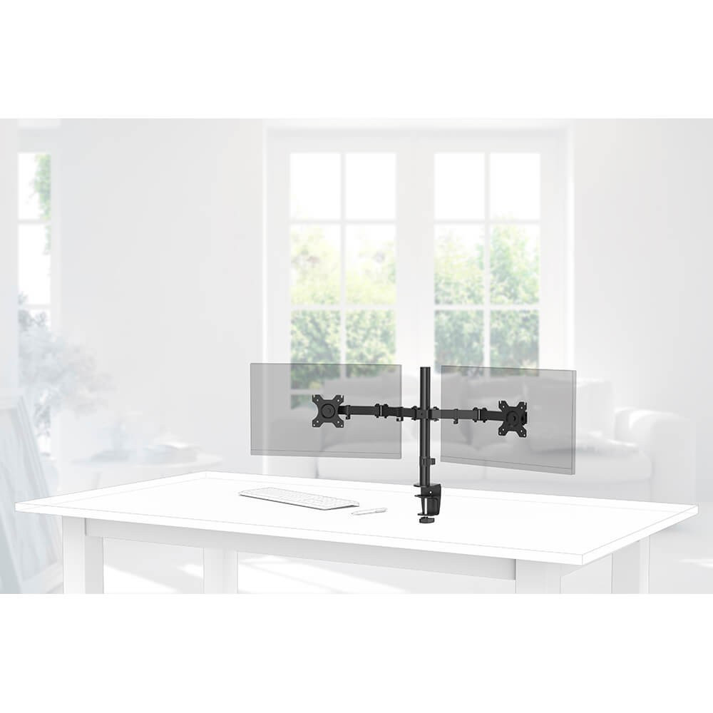 HAMA Monitor Holder Work Out Twin Black