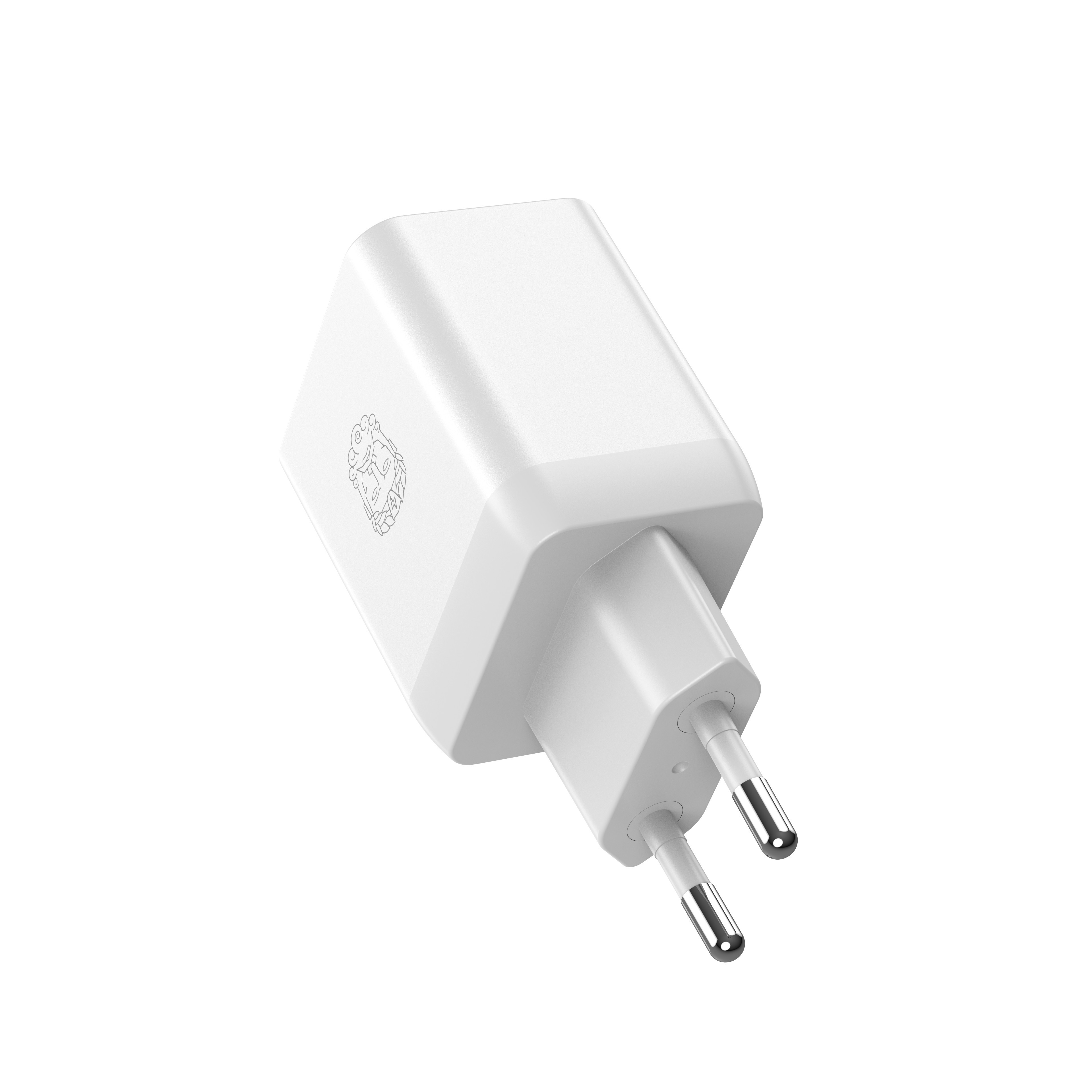 UPSTR-M CIRKUL"R 35W Dual USB-C GaN Charger, White
