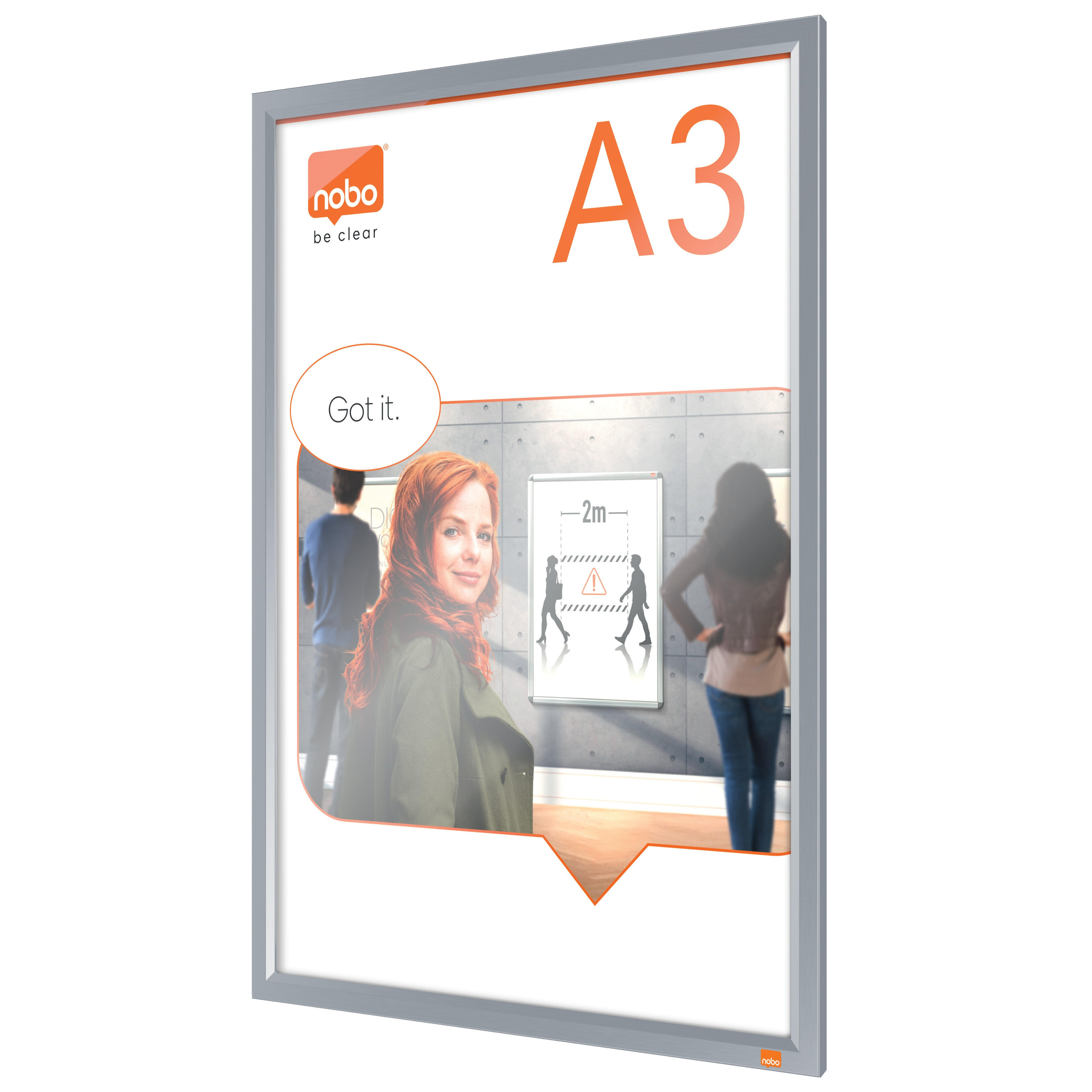 Plakatramme Nobo Impression Pro A3