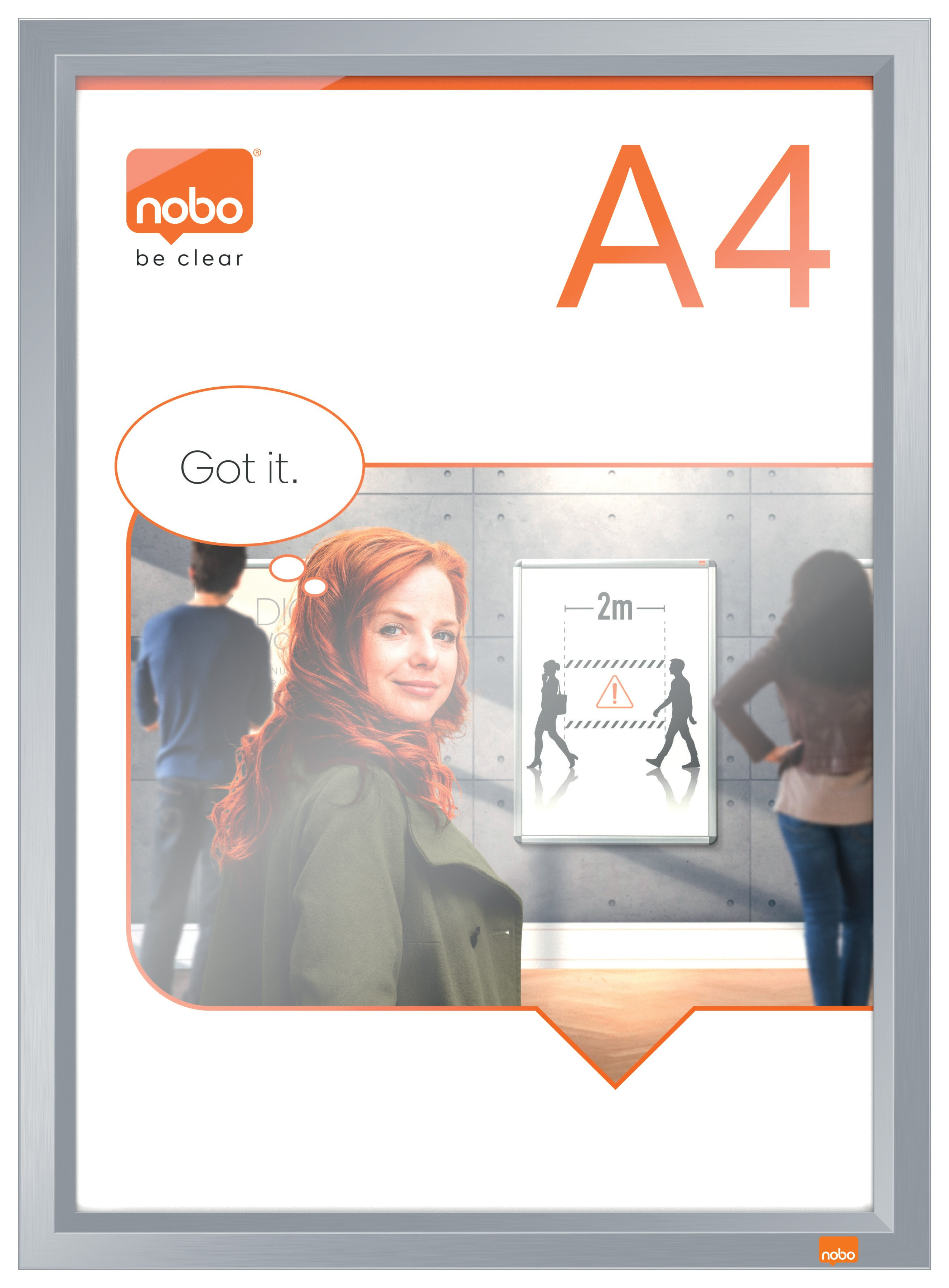 Plakatramme Nobo Impression Pro A4
