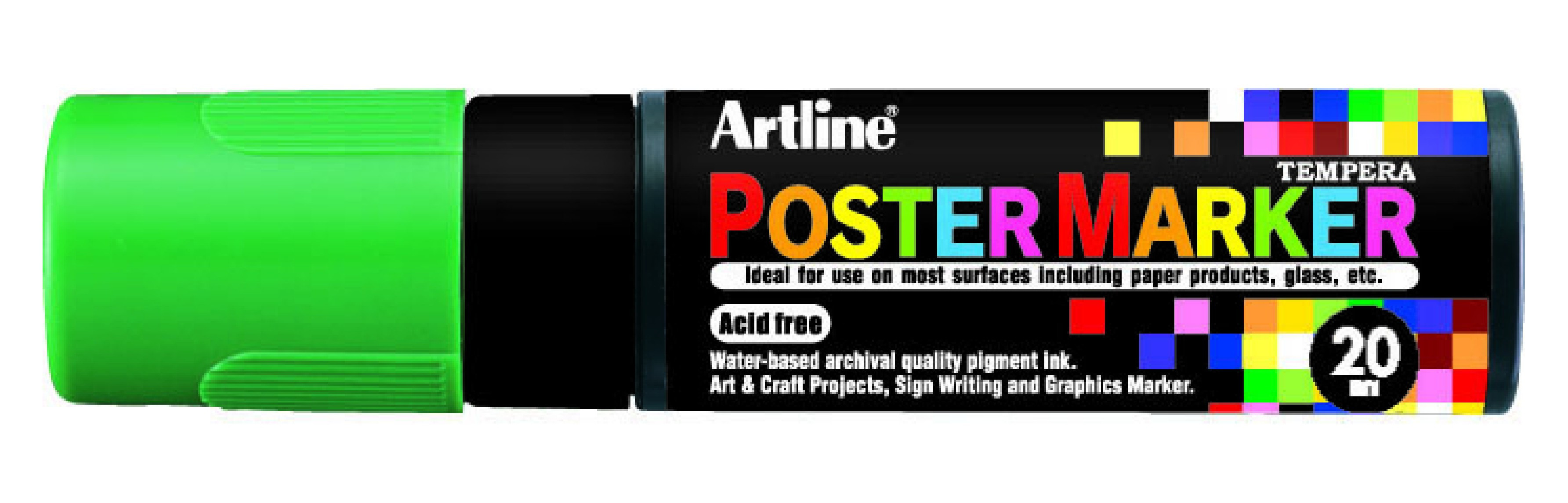 BildeArtline EPP-20 Poster Marker green