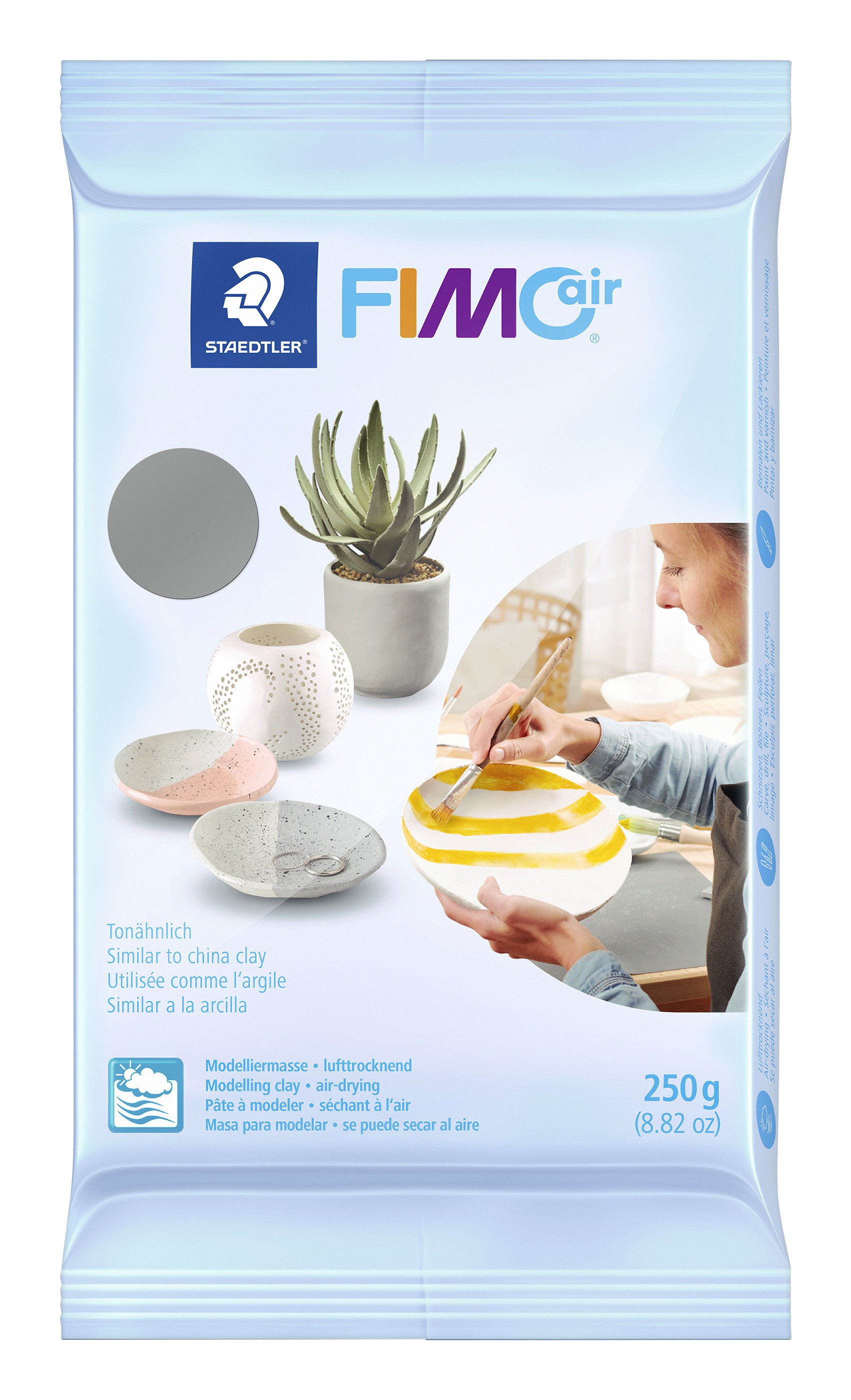 BildeModelleringsleire FIMO AIR 250g Gr