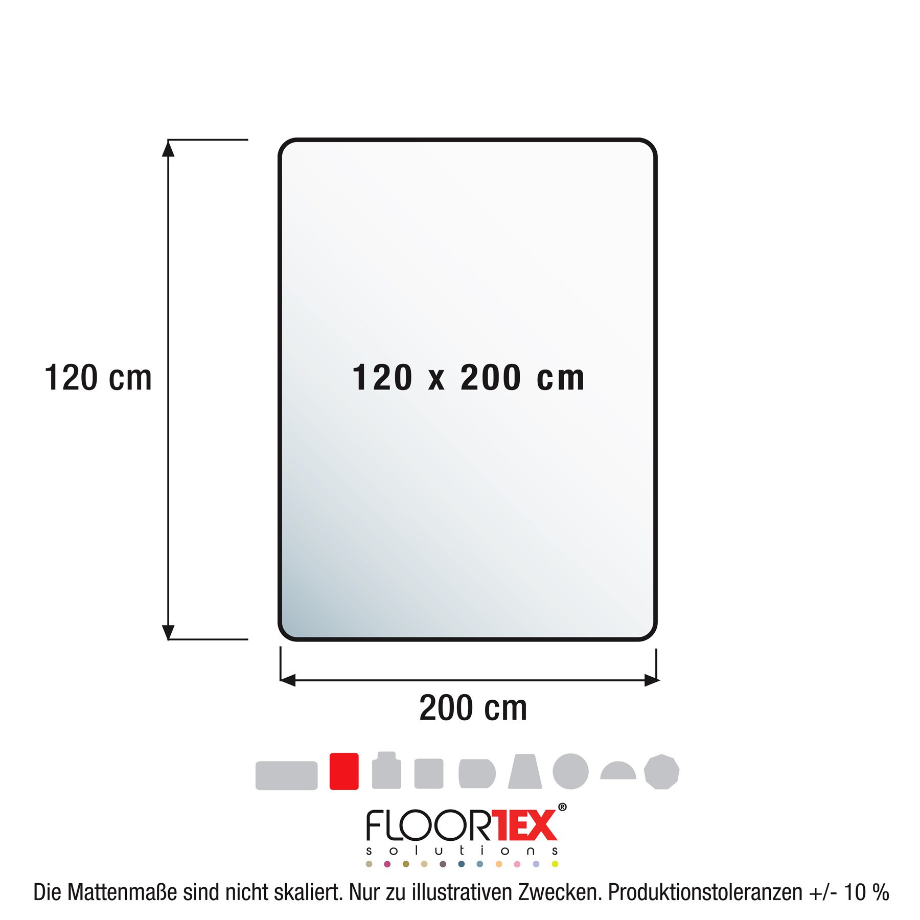 Ultimat Prof. chair mat PC 120x200 cm hard floor
