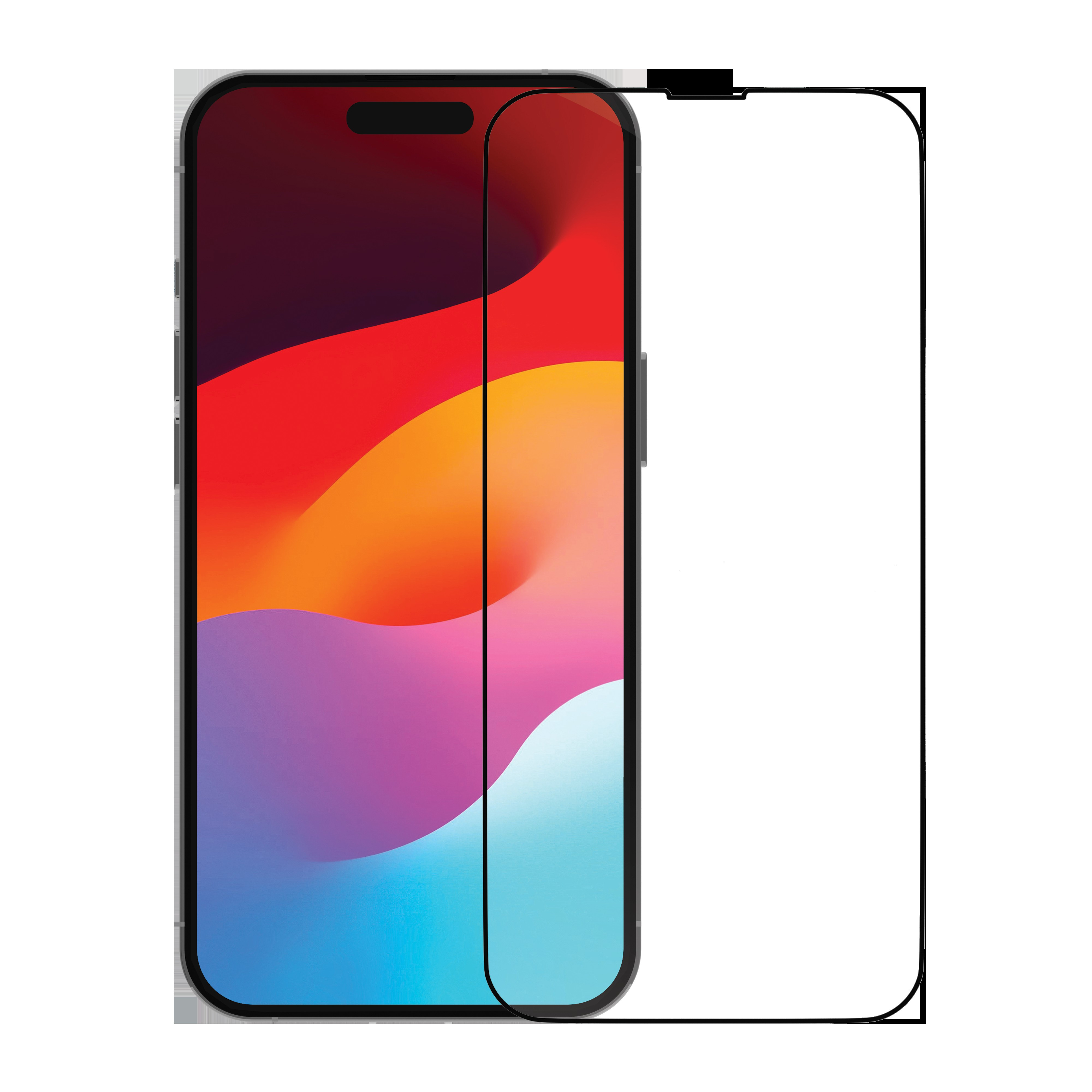 eco-shield - iPhone 15 Plus - Black edge