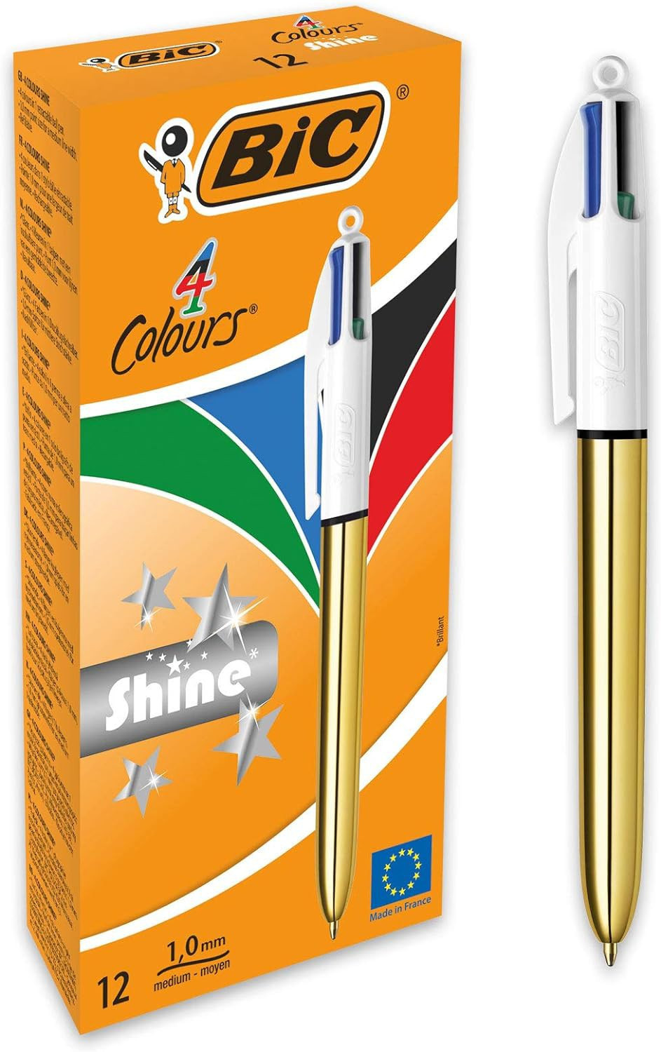 BIC 4 Colour Pen shine