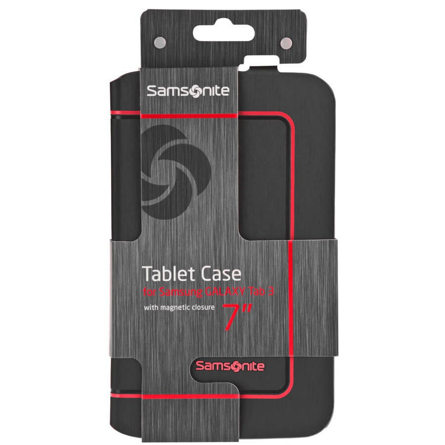 SAMSONITE Tabletetui SAM Tab3 7" Svart Rød
