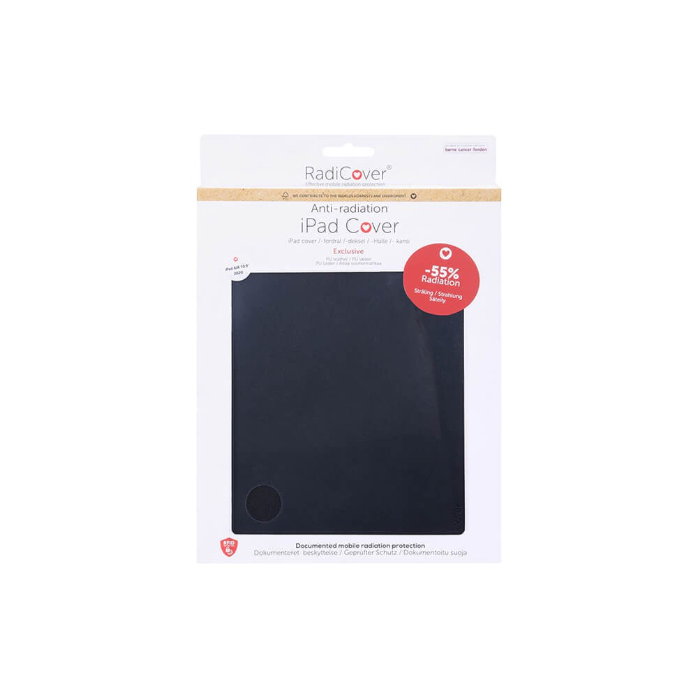 RADICOVER Strålingsbeskyttelse Tabletetui PU iPad AIR 10.9" 20/22 Svart