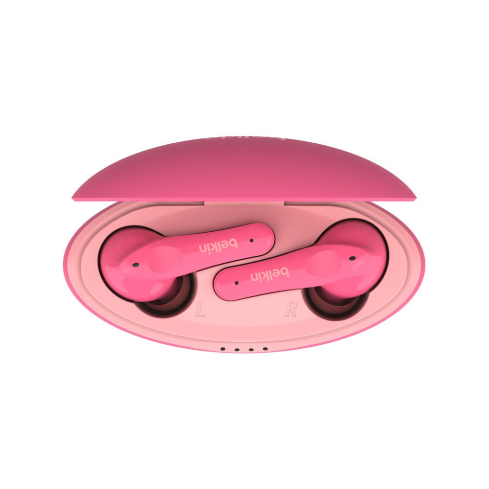SOUNDFORM Nano True Wireless Earbuds for Kids, Pink