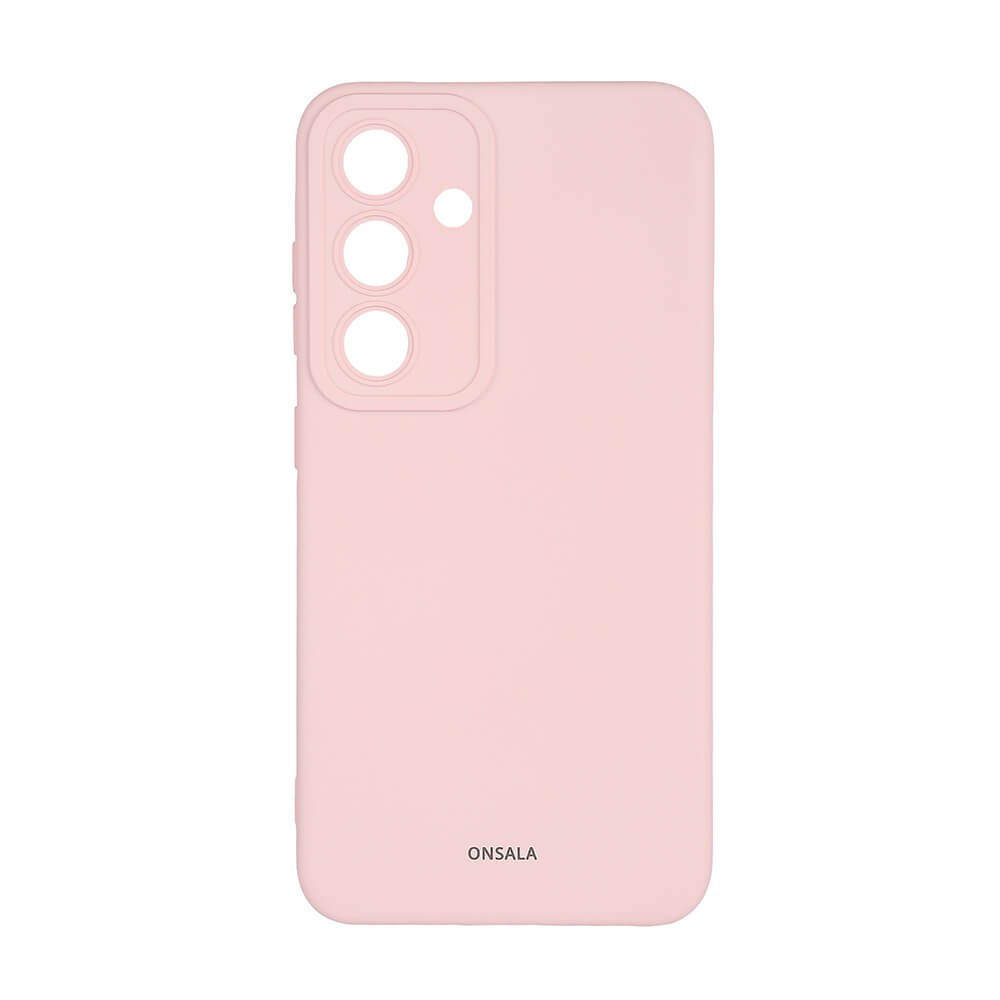 BildeONSALA Backcover Sil Touch Samsung S24 5G Chalk Pink