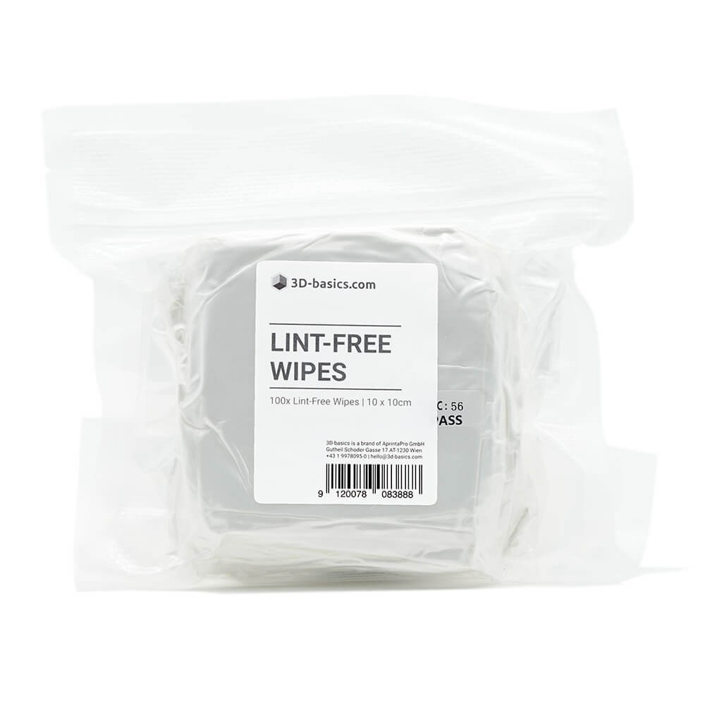 Bilde3D-BASICS Lint-Free Wipes 100x100mm 100pcs