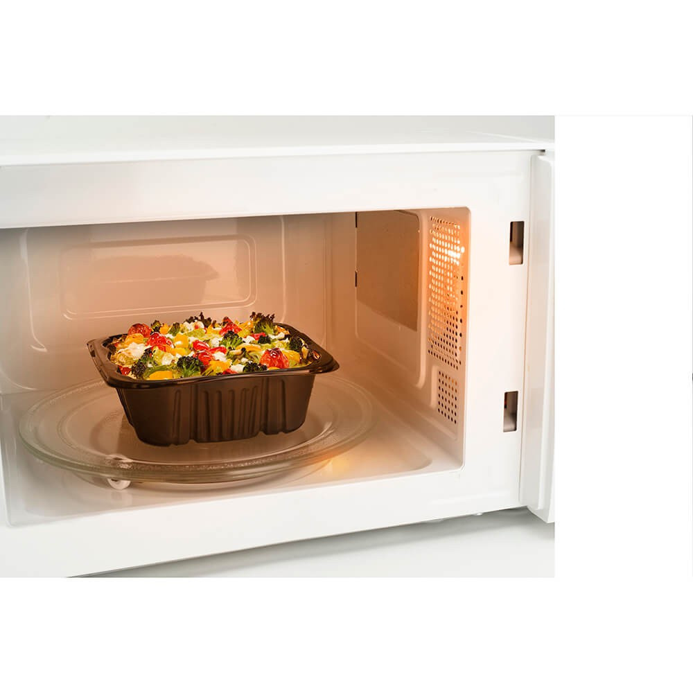 BLACK+DECKER Mikrobølgeovn 20L 700W Hvit