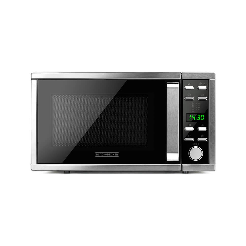 BLACK+DECKER Mikrobølgeovn Digital 25L 900W Svart