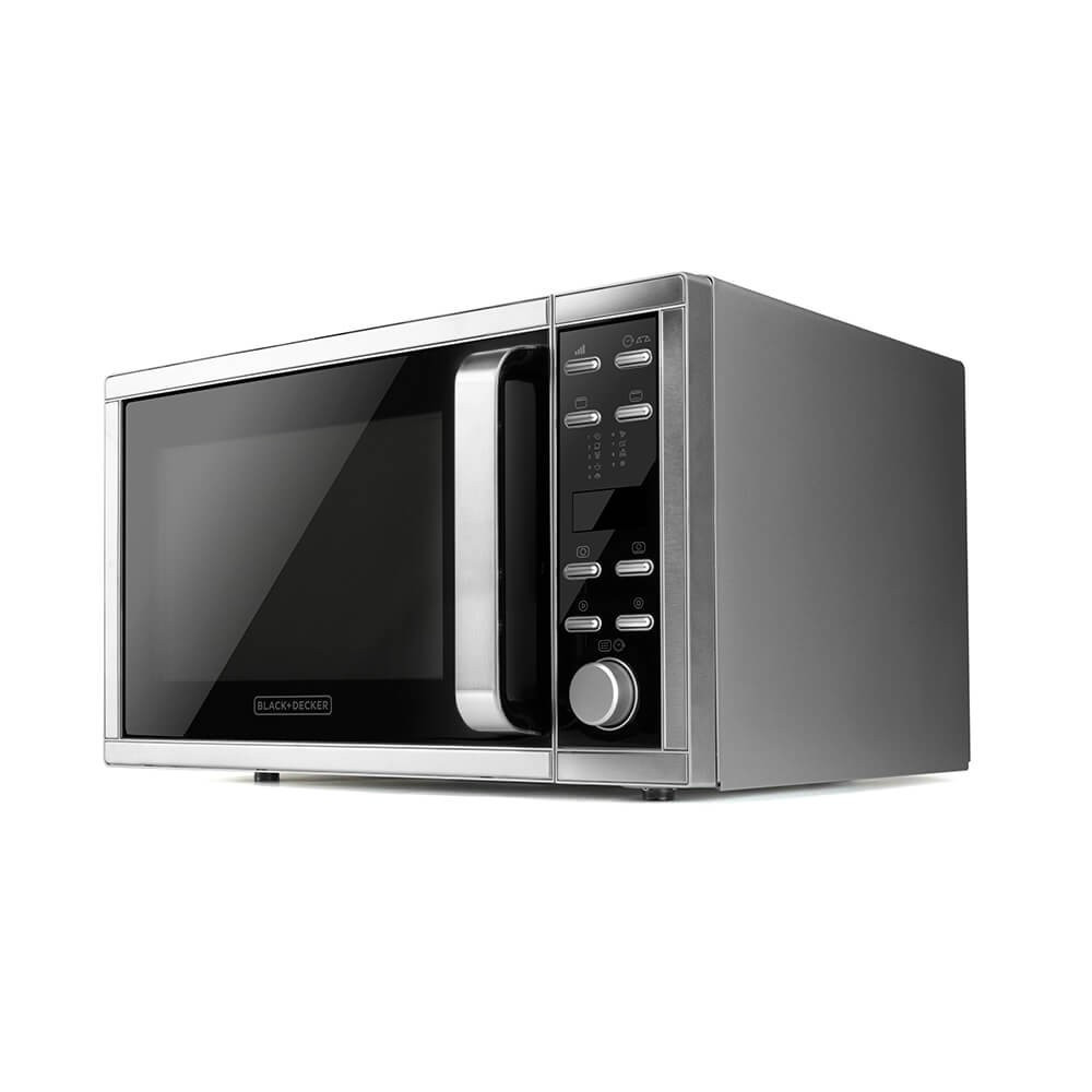 BLACK+DECKER Mikrobølgeovn Digital 25L 900W Svart