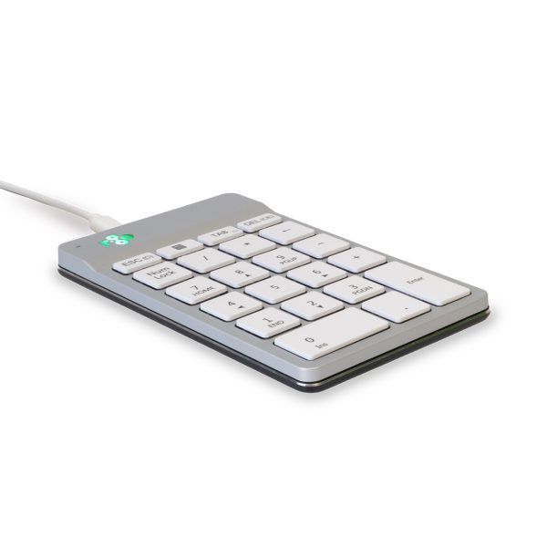 BildeR-Go Tools Numpad Break Numeric Wired Keypad, White